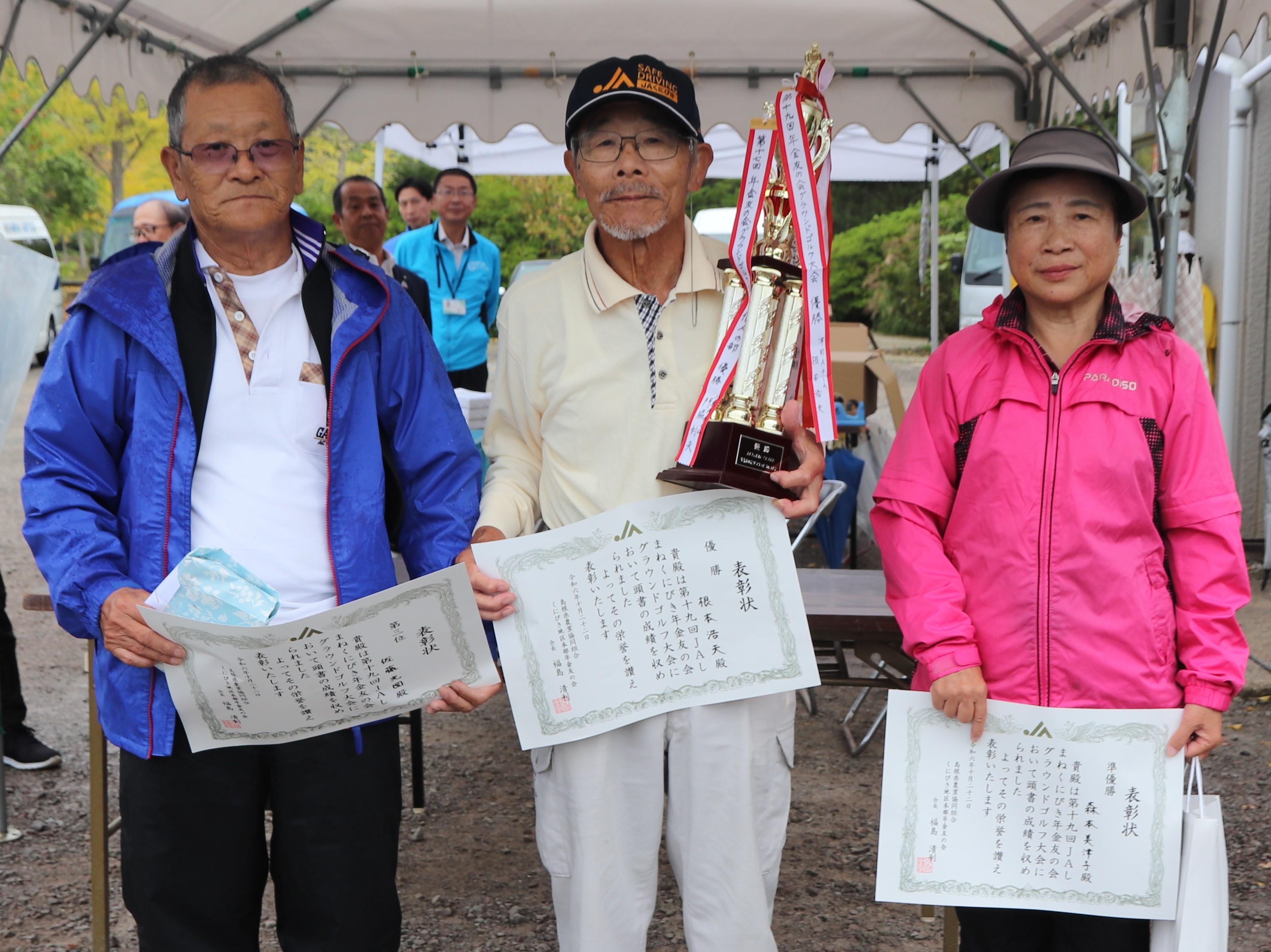 （左から）３位の佐藤さん、優勝の根本さん、準優勝の森本さん.JPG