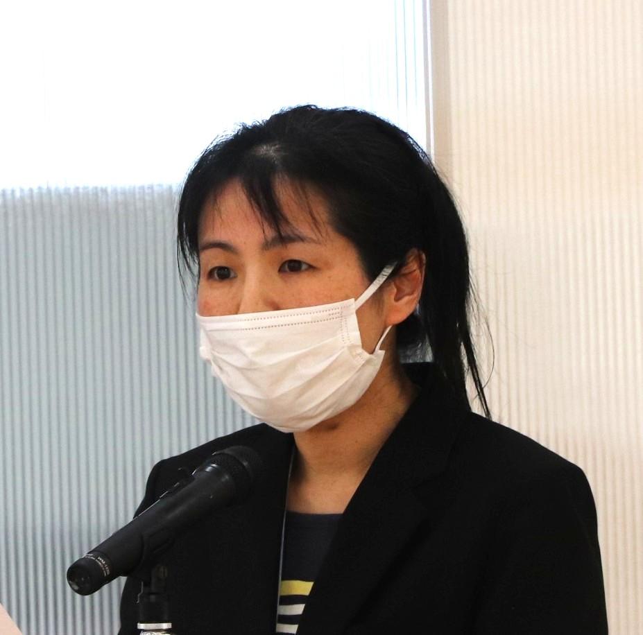 挨拶する池田部会長.JPG