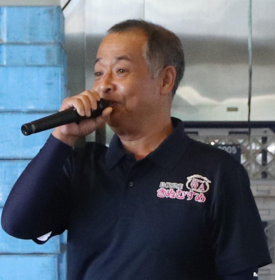 挨拶をする中村副本部長.JPG