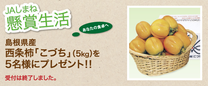 懸賞生活 10月のプレゼント:受付は終了しました