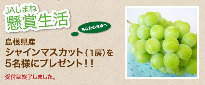 受付終了 懸賞生活 7月のプレゼント