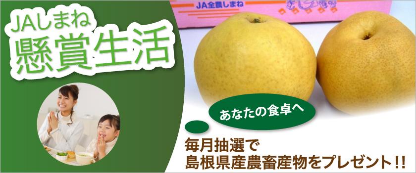 【懸賞生活】毎月抽選で島根県産農畜産物をプレゼント！！晩三吉