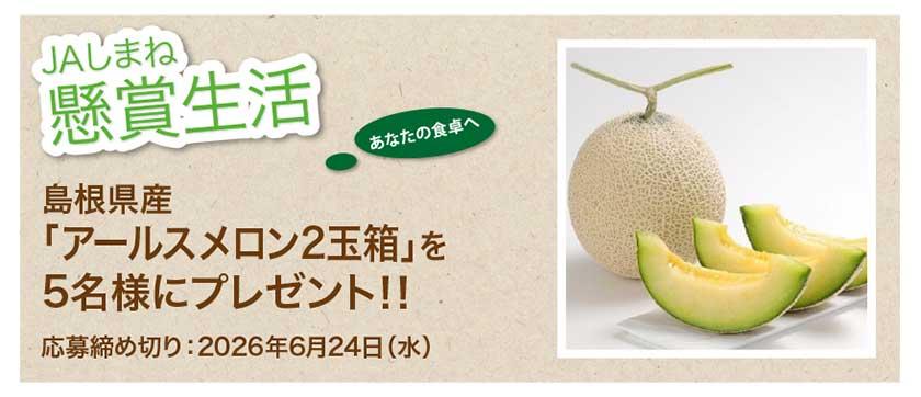 懸賞生活 6月のプレゼント「アールスメロン」